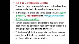 Chapter 5 Globalization and Regionalism [upl. by Arutak]