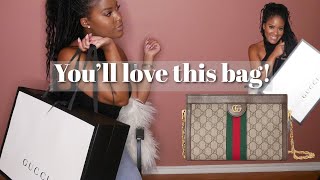 Gucci Unboxing  Ophidia GG Small Shoulder Bag We Love Her [upl. by Ephrem]