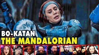 Reactors Reaction To Seeing BoKatan On The Mandalorian Season 2 Episode 3  Mixed Reactions [upl. by Wain53]