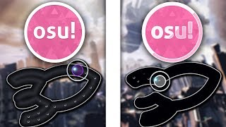 osuLazer vs osu SidebySide Gameplay Comparison [upl. by Rowe]