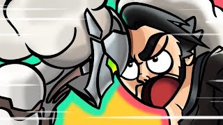 Genji VS Hanzo Cooking Duel Overwatch Animation [upl. by Hubert80]