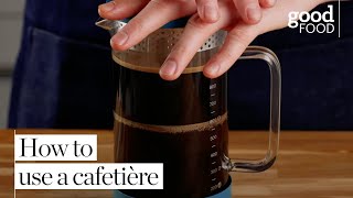 How to use a cafetière [upl. by Nycila]