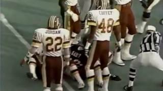 Washington Redskins Vs Chicago Bears 1986 NFC Divisional Playoff Game [upl. by Kirsch735]