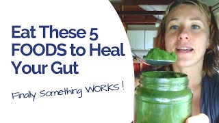 5 Foods That HEAL Your Gut FAST [upl. by Nhaj657]