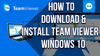 How To Download And Install TeamViewer On Windows 10 PCLaptop [upl. by Oreste261]