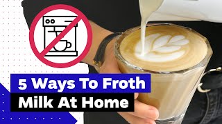 How To Froth Milk At Home Best Milk Frothers Review [upl. by Haeckel]