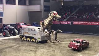 Monster Truck Destruction  Megasaurus [upl. by Tranquada]