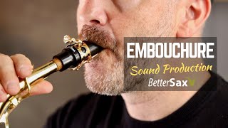 Beginner Saxophone Lesson 2  Embouchure amp Sound Production [upl. by Atiker]