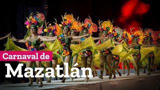 Carnaval de Mazatlán Sinaloa el tercer más grande del mundo [upl. by Marienthal]