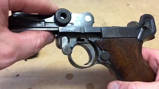 P08 Luger Disassembly [upl. by Wileen]