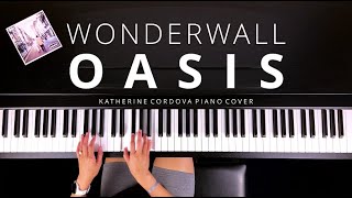 Oasis  Wonderwall ADVANCED piano cover [upl. by Alleuol]