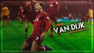 Virgil Van Dijk 2019 ▬ MasterClass ● Tackles Defensive Skills amp Goals  HD [upl. by Iruj]