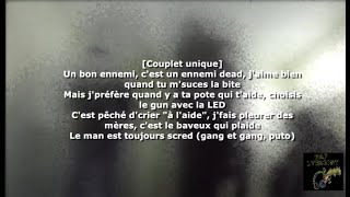 Ziak  Raspoutine PAROLES [upl. by Hadeis713]