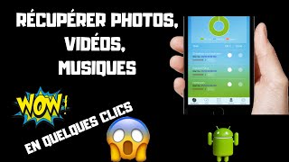 Android  Récupérer les Photos Vidéos Musiques Supprimées Facilement [upl. by Imim]