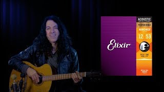 Elixir Phosphor Bronze Acoustic Strings with Nanoweb Coating [upl. by Assenav]