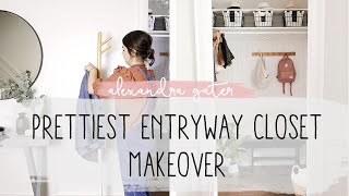 7 Easy Steps To A Functional amp Beautiful Entryway  FarmhouseStyle Makeover [upl. by Eydnarb]