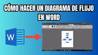 Cómo hacer un diagrama de flujo o flujograma en Word [upl. by Azarria]