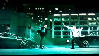 Toretto vs Shaw HD Latino  Rapidos y Furiosos 7 [upl. by Tnilc332]