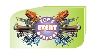 Respawnables Top 5 Event Weapons [upl. by Aserehc]