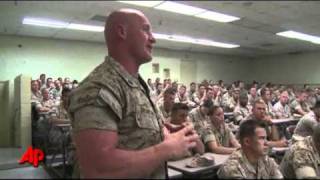 Marines Get Trained on Accepting Gay Recruits [upl. by Nyliac]