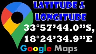 Latitude and Longitude Coordinates in Google Maps [upl. by Silsby]