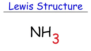 NH3 Lewis Structure  Ammonia [upl. by Ainavi]