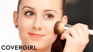 Makeup Tips How to Apply Bronzer for Fair Skin  COVERGIRL [upl. by Segroeg]