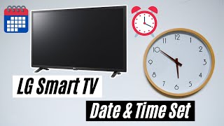 How to Set Date and Time in LG Smart TV [upl. by Hacker504]