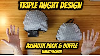 Triple Aught Design  Azimuth Pack and Duffle Walkthrough [upl. by Nodgnal]