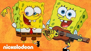 SpongeBob Schwammkopf  Top 13 SpongeBob Lieder  Nickelodeon Deutschland [upl. by Adriane]