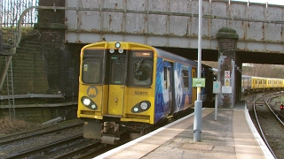 Half an Hour at 216  Birkenhead North Station 1022017  Class 507 508 terminus [upl. by Iolande]