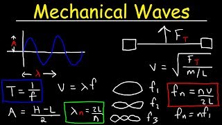 Mechanical Waves Physics Practice Problems  Basic Introduction [upl. by Hctub225]