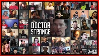 DOCTOR STRANGE Official Trailer 2 MEGA Reactions Mashup 50 People [upl. by Ive]