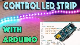 Use Addressable LED Strip with Arduino  Essential Engineering [upl. by Folsom]