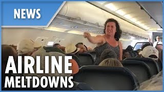 CRAZIEST airline meltdowns [upl. by So]