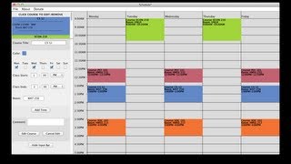 Free College Schedule MakerBuilder Link in description [upl. by Weitzman287]