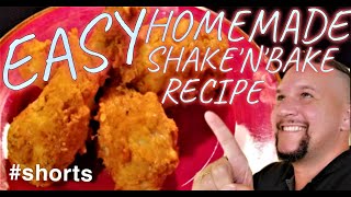 Easy Homemade Shake and Bake  All Purpose Breading Recipe  shorts [upl. by Kersten]