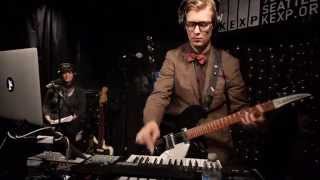 Public Service Broadcasting  Spitfire Live on KEXP [upl. by Bobina]