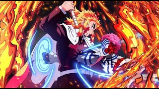 Demon Slayer Movie Rengoku vs Akaza OST Original 10 hours [upl. by Cordell]