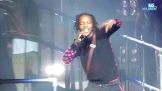 Naira Marley Shows Latest Zanku Skills At The O2 Arena London For Starboy Fest [upl. by Polly]