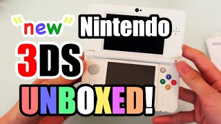 NEW Nintendo 3DS UNBOXED [upl. by Sukramaj52]