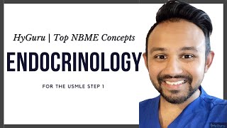 Top NBME Concepts  Endocrinology USMLE Step 1 [upl. by Leisha582]