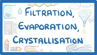 GCSE Chemistry  Filtration Evaporation amp Crystallisation 6 [upl. by Enilarac]