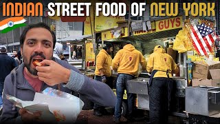 Indian Street Food in New York USA 🇺🇸 [upl. by Magnolia]