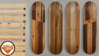 Skateboards made out of Pallet Wood [upl. by Halla289]