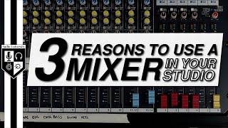 CONNECT a MIXER to AUDIO INTERFACE 3 Ways to Use a Mixer for Recording [upl. by Acino]