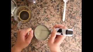 How To Latte Art With Instant Coffee [upl. by Ahsyekal]