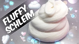 Anleitung für Fluffy Slime  🙇SUPER EINFACH  FLUFFY  WOLKENSLIME [upl. by Airdnala816]