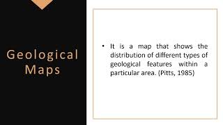 Geological Map Interpretation  Geological Structures  Outcrop Patterns [upl. by Annadroj]