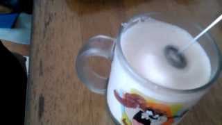 Aerolatte Review Frothing Cold Milk In Under 1 Minute [upl. by Ramhaj636]